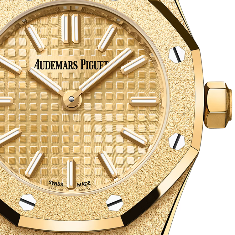 Audemars Piguet Royal Oak Mini Frosted Gold Quartz 23mm