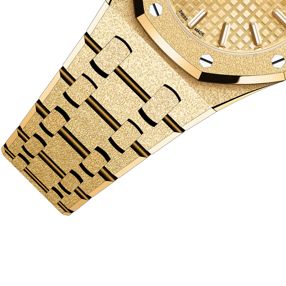 Audemars Piguet Royal Oak Mini Frosted Gold Quartz 23mm