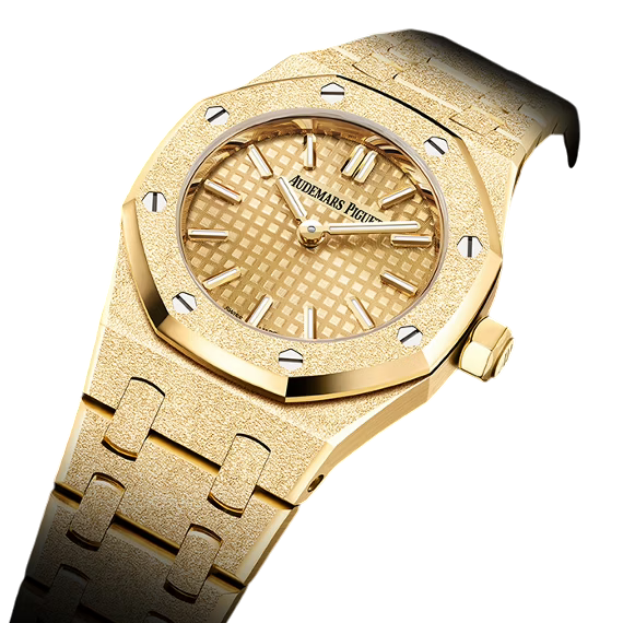 Audemars Piguet Royal Oak Mini Frosted Gold Quartz 23mm