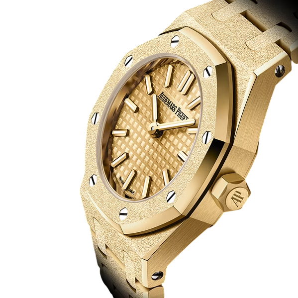 Audemars Piguet Royal Oak Mini Frosted Gold Quartz 23mm