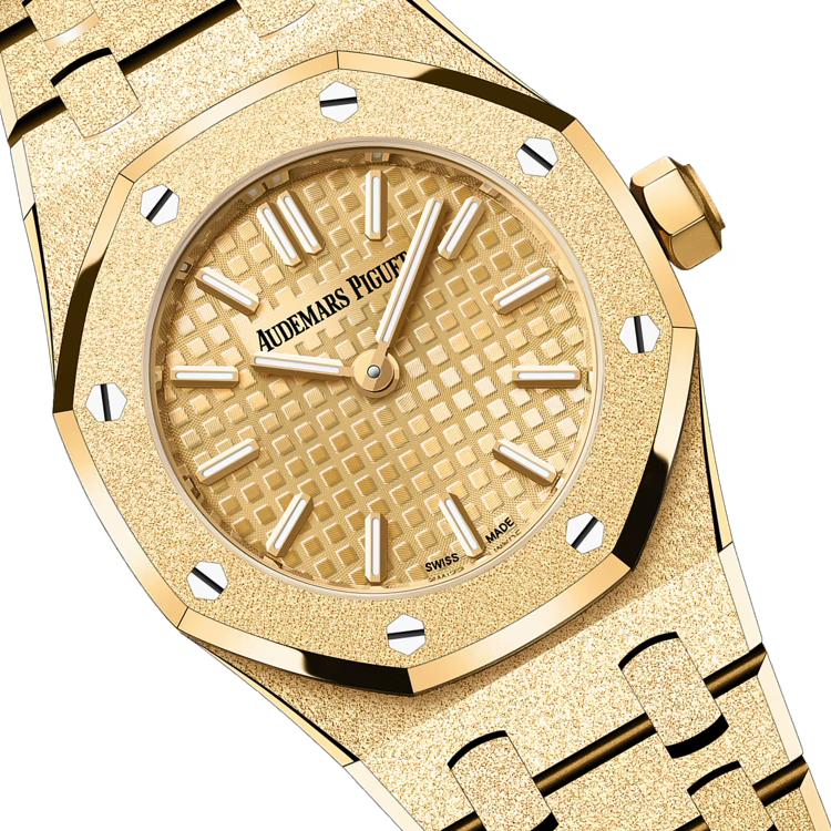 Audemars Piguet Royal Oak Mini Frosted Gold Quartz 23mm