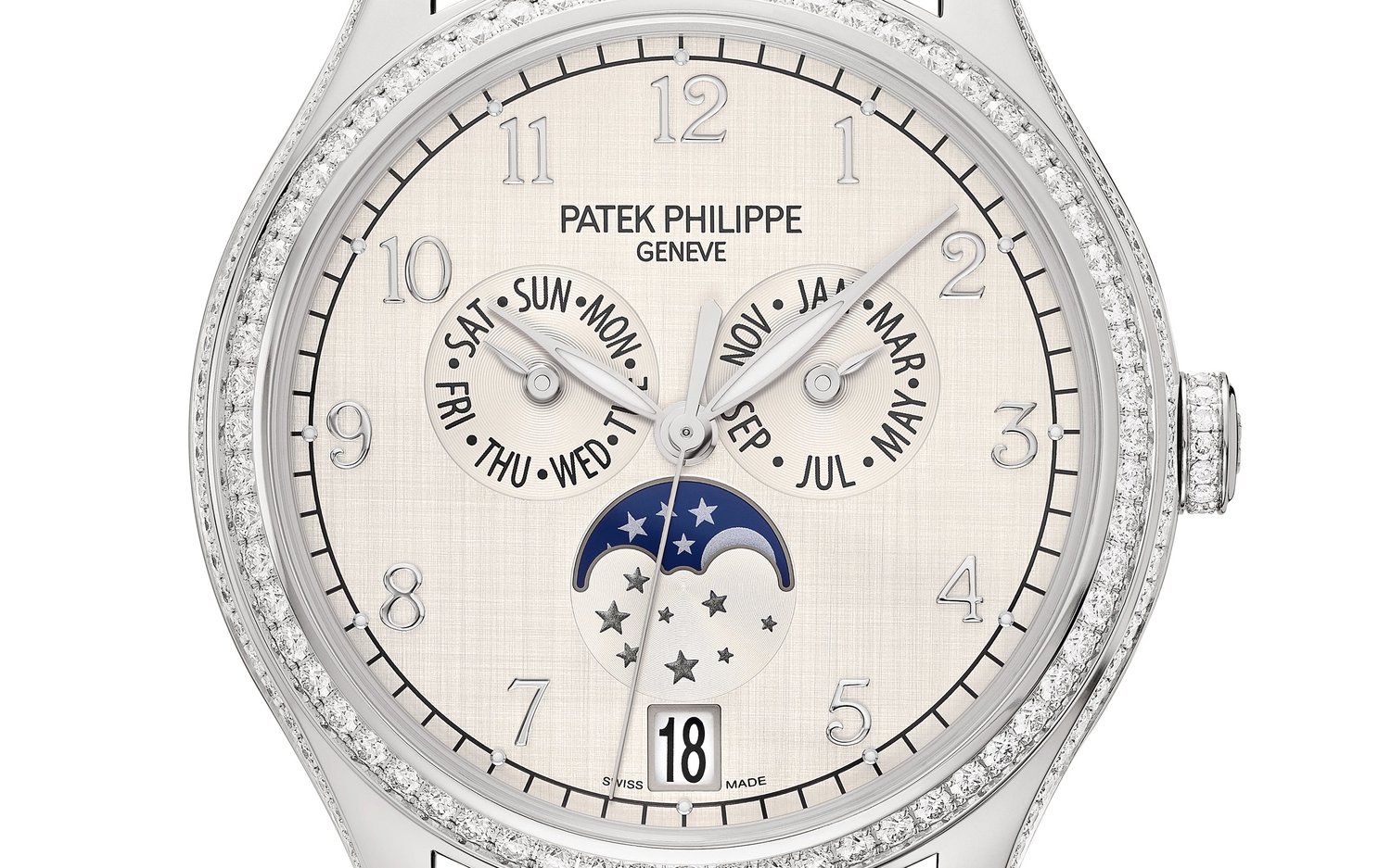 Patek Philippe Complications Annual Calendar Moon Phases 38mm