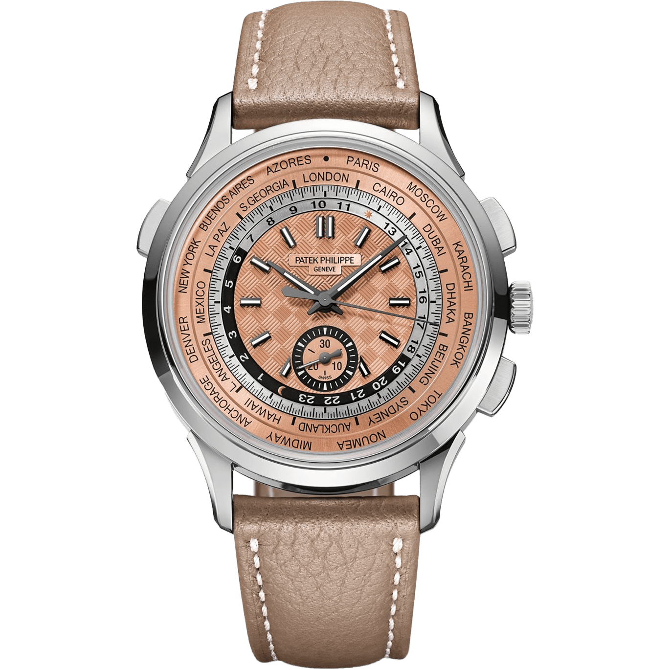 Patek Philippe Complications World Time Flyback Chronograph 41mm