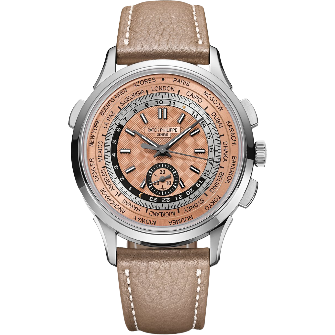 Patek Philippe Complications World Time Flyback Chronograph 41mm