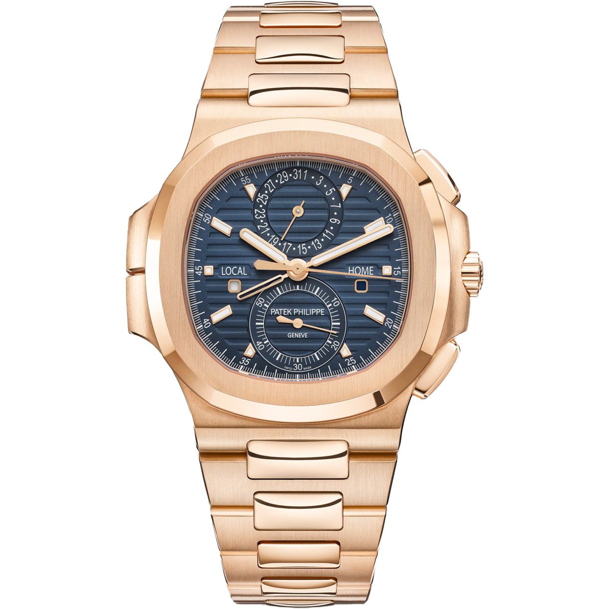 Patek Philippe Nautilus Flyback Chronograph Travel Time 40.5mm