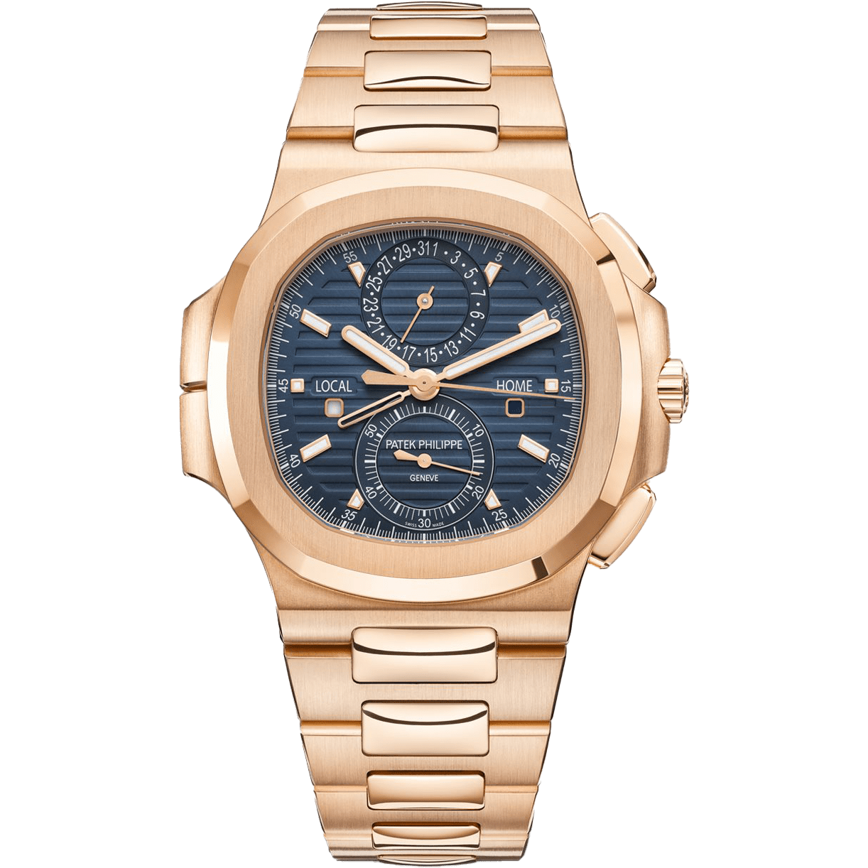 Patek Philippe Nautilus Flyback Chronograph Travel Time 40.5mm