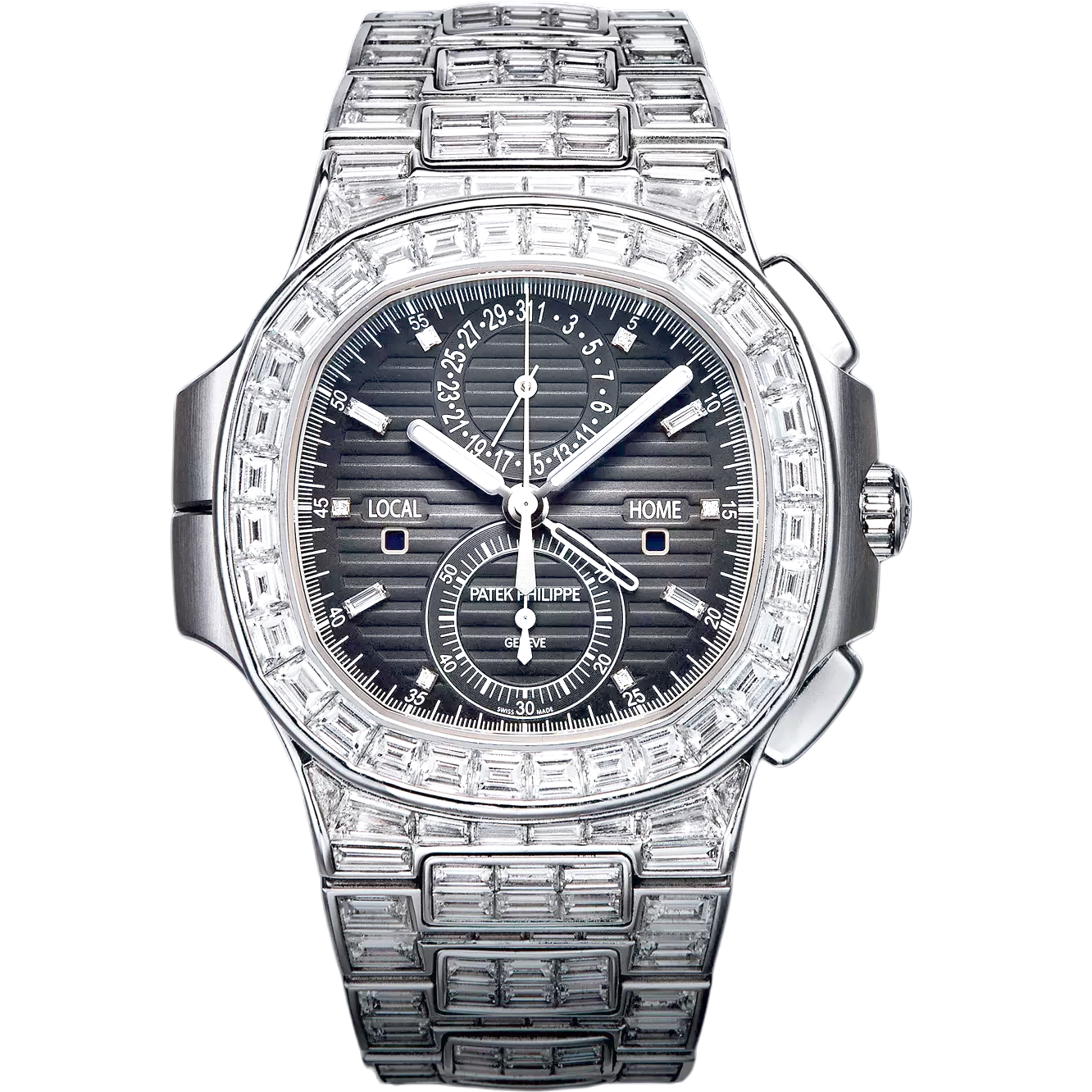 Patek Philippe Nautilus Flyback Chronograph Travel Time 40.5mm